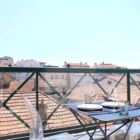 Magnifique Appartement, En Hyper Centre, Avec Terrasse Et Place De Parking Biarritz Exterior foto